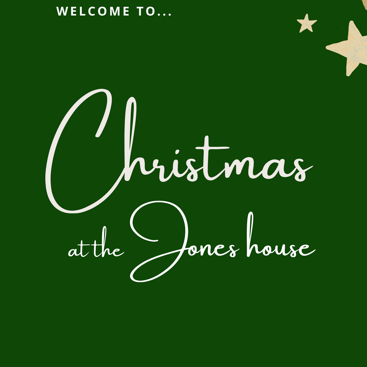 Christmas Welcome Sign