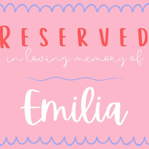 playful style reserved in memory chair sign - affordable wedding ceremony signs