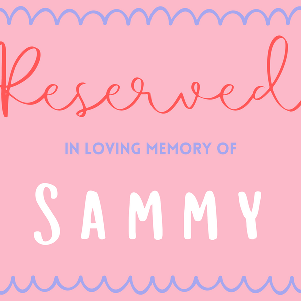 playful style reserved in memory chair sign - affordable wedding ceremony signs