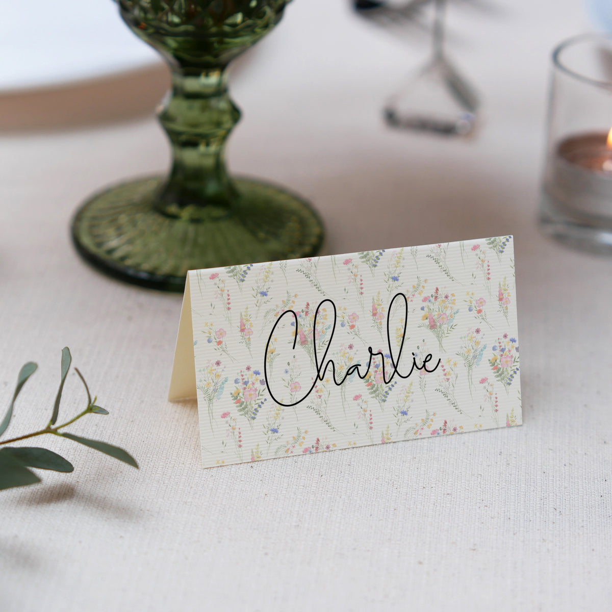 Pastels Place Cards