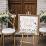 fairytale style reserved in memory chair sign - affordable wedding ceremony signs