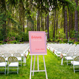 playful forever kind of thing wedding welcome sign - affordable wedding signage