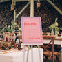 playful forever kind of thing wedding welcome sign - affordable wedding signage