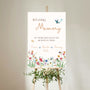 fairytale style wedding in loving memory table sign - affordable wedding signs