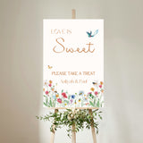 fairytale style wedding sweet table sign - affordable personalised wedding signs