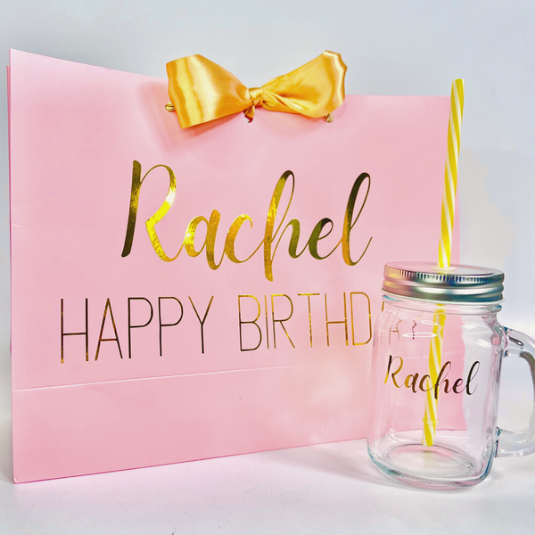 personalised birthday gift bags - personalised gift bags for birthdays