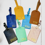 personalised initials luggage tag - personalised luggage tags for bride and groom