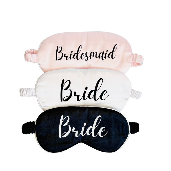 Personalised Satin Eye Masks