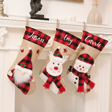 personalised christmas stockings for the family - personalised stockings for kids