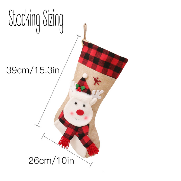 personalised christmas stockings for the family - personalised stockings for kids