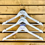 personalised wedding hangers - personalised wedding dress hangers