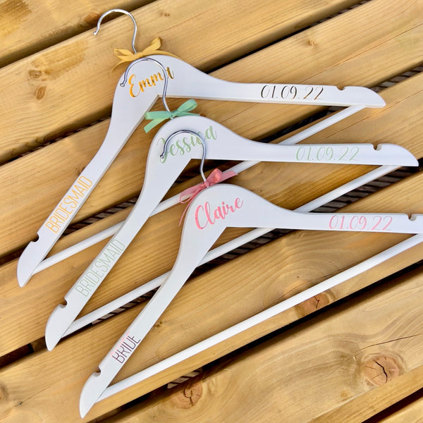 Personalised Wedding Hangers